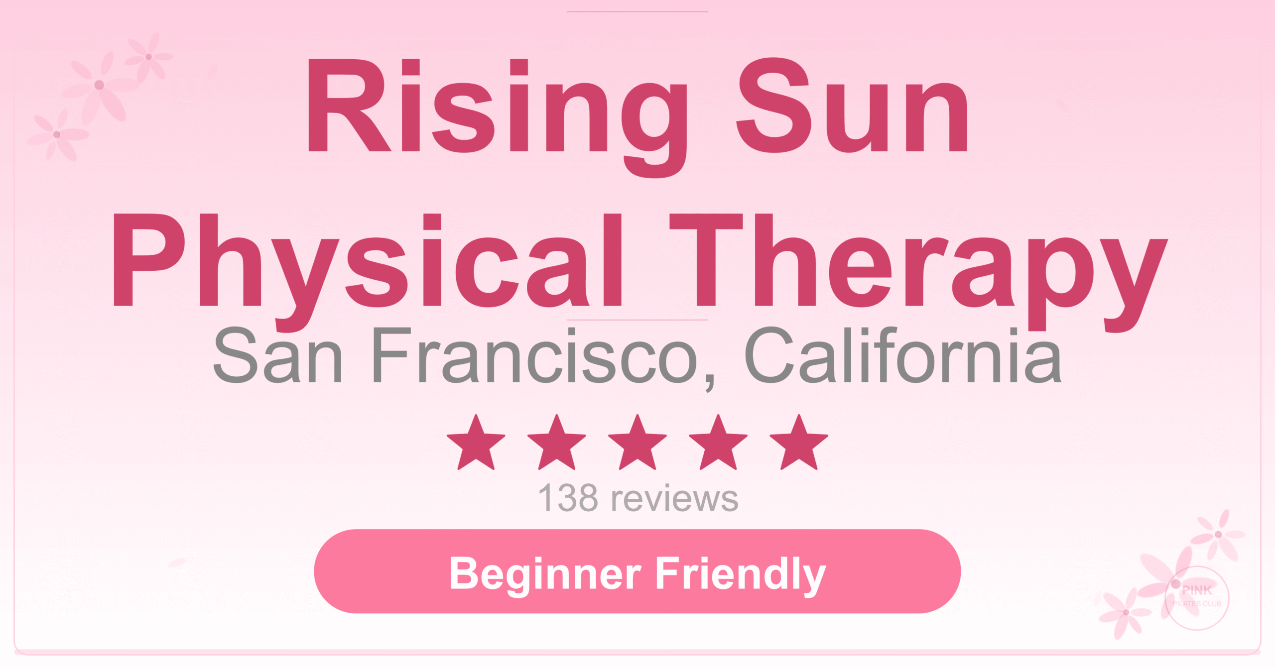 Rising Sun Physical Therapy Pilates Studio