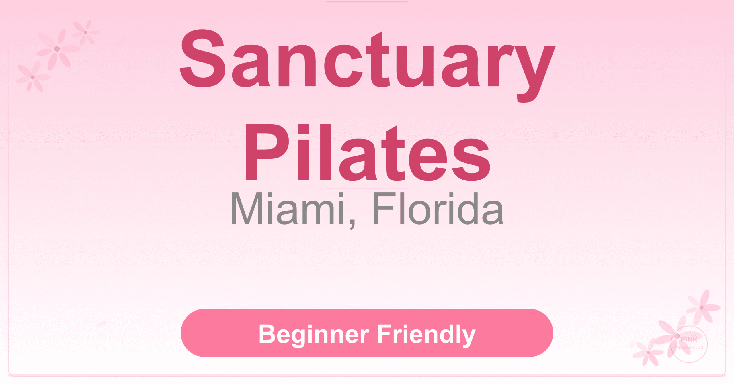 Sanctuary Pilates Pilates Studio