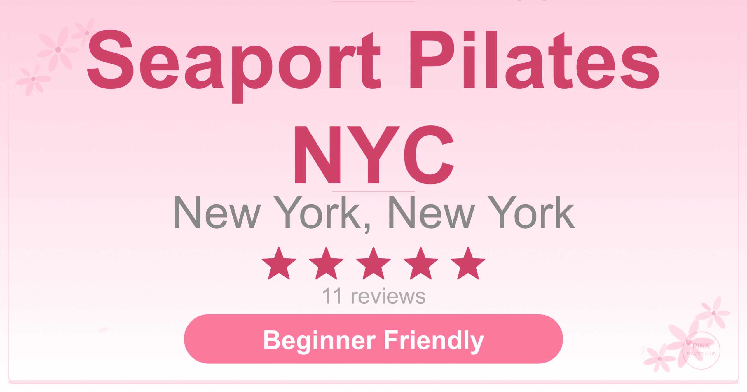 Seaport Pilates NYC Pilates Studio