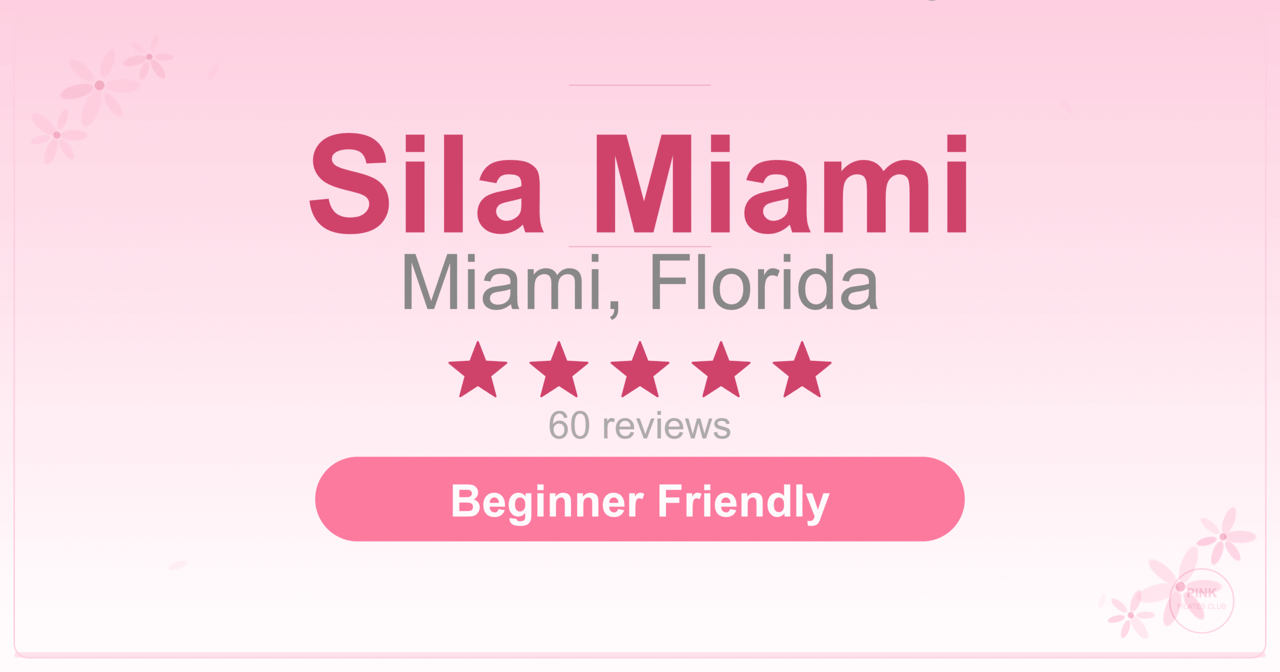 Sila Miami Pilates Studio