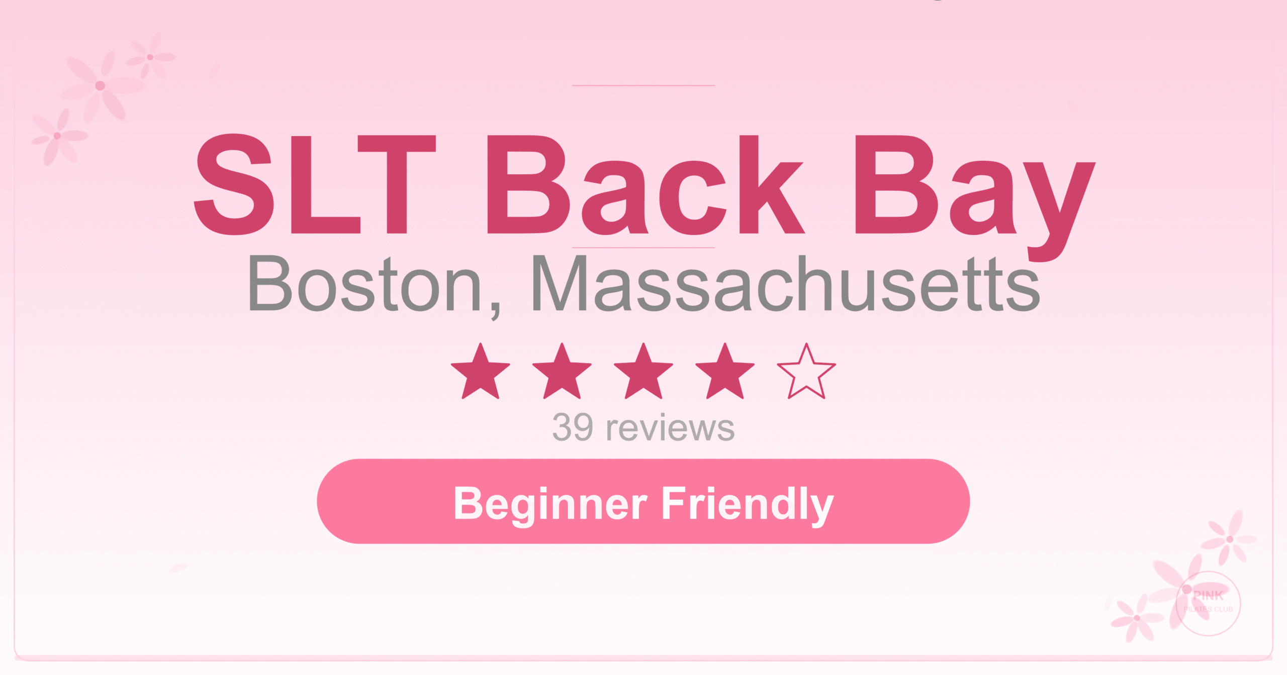 SLT Back Bay Pilates Studio