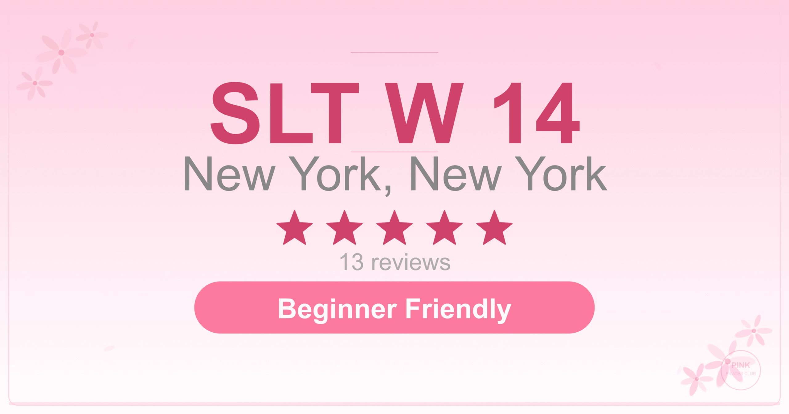 SLT W 14 Pilates Studio