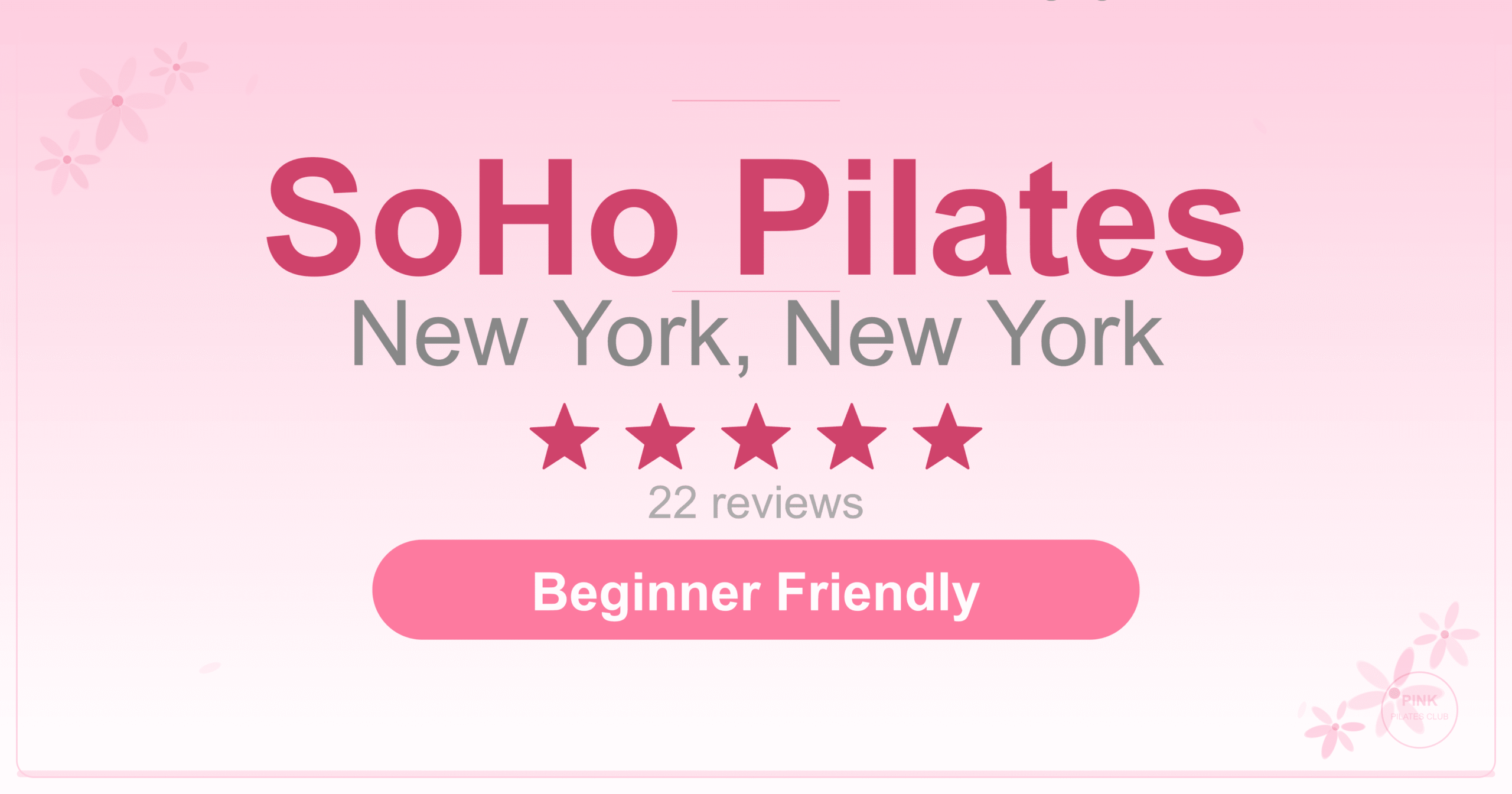 SoHo Pilates Pilates Studio