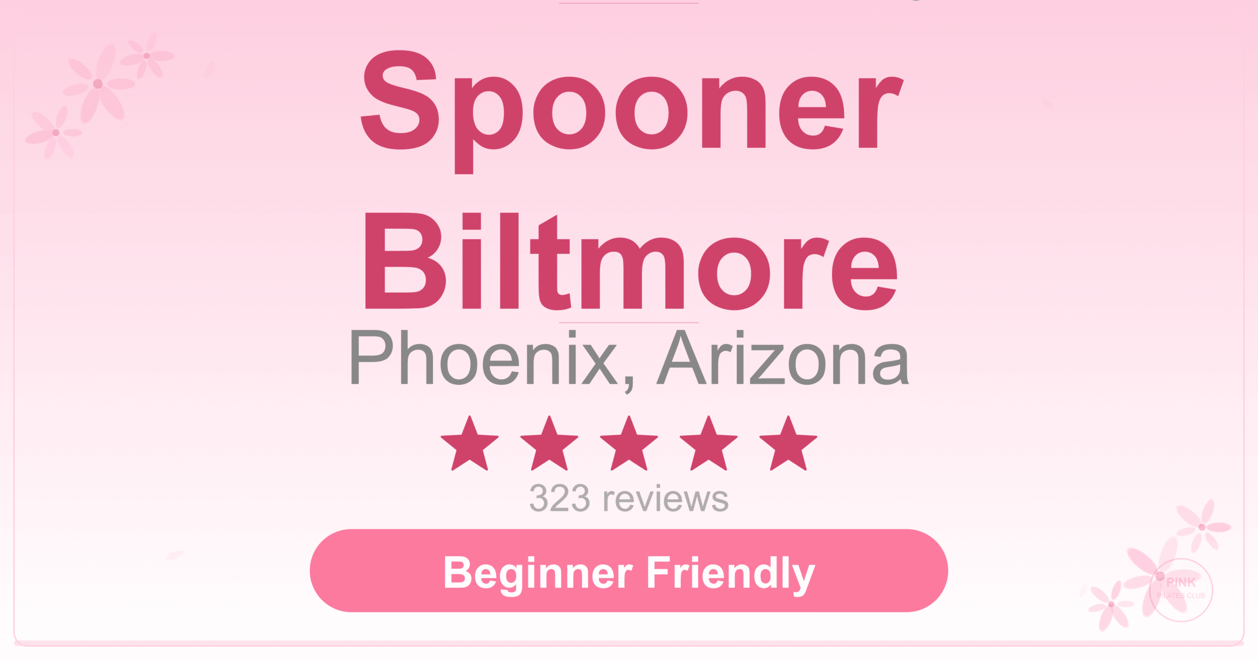 Spooner Biltmore Pilates Studio