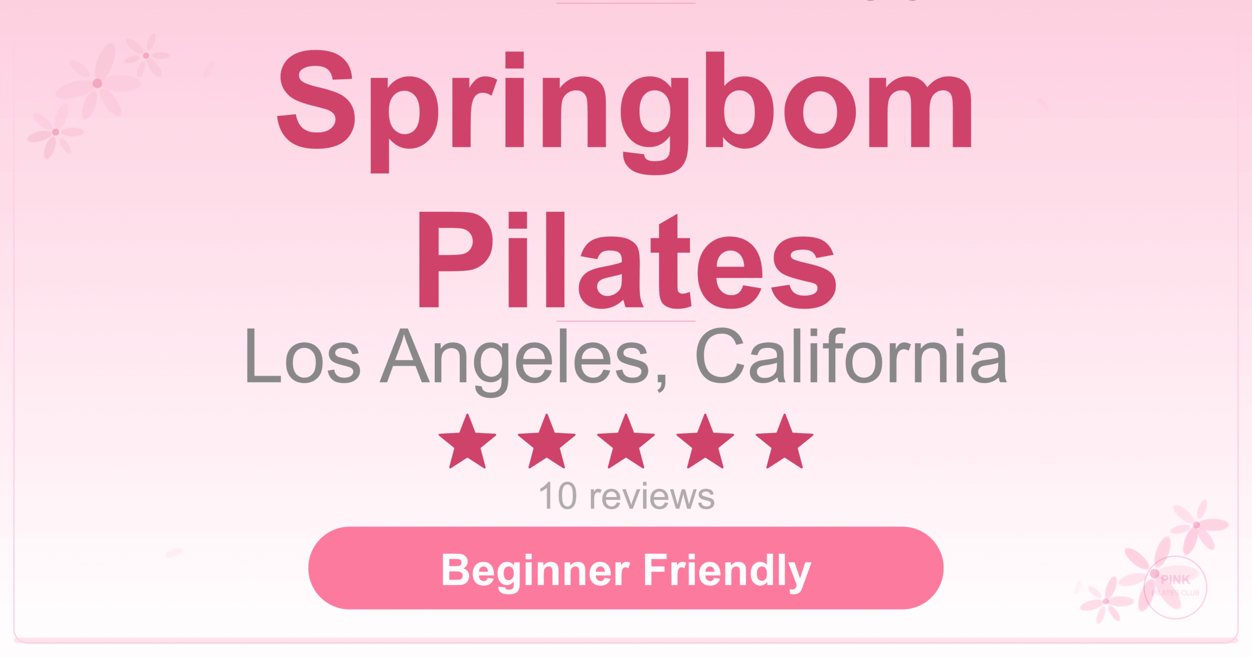 Springbom Pilates Pilates Studio