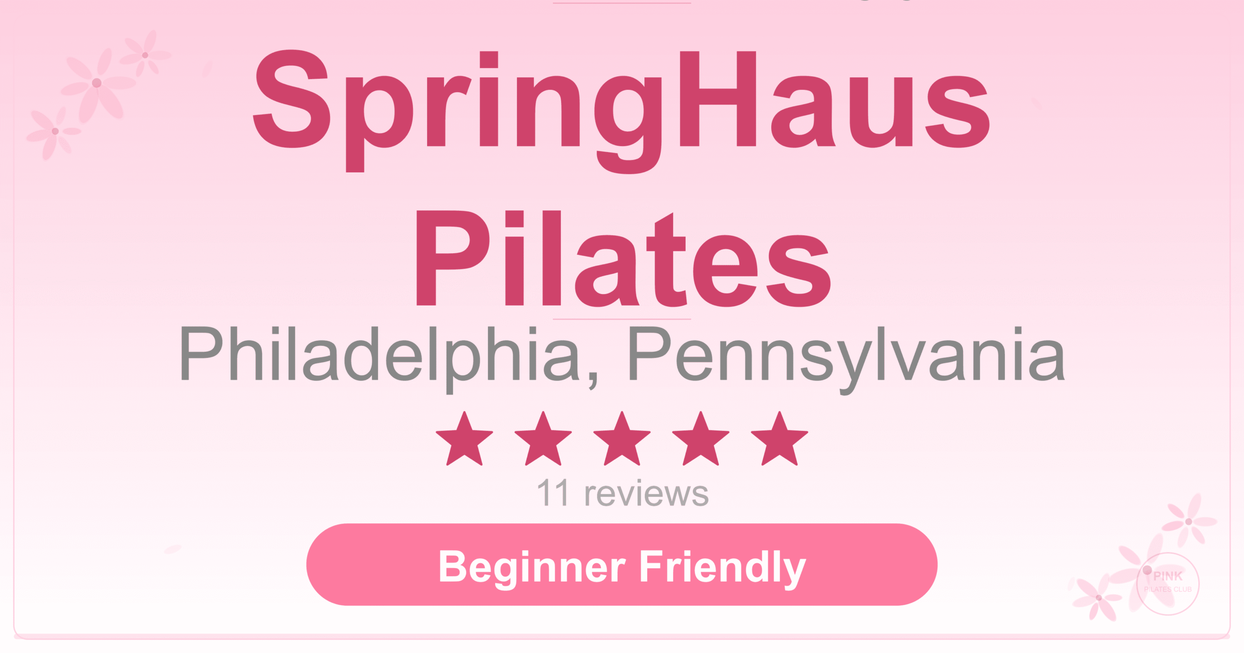 SpringHaus Pilates Pilates Studio