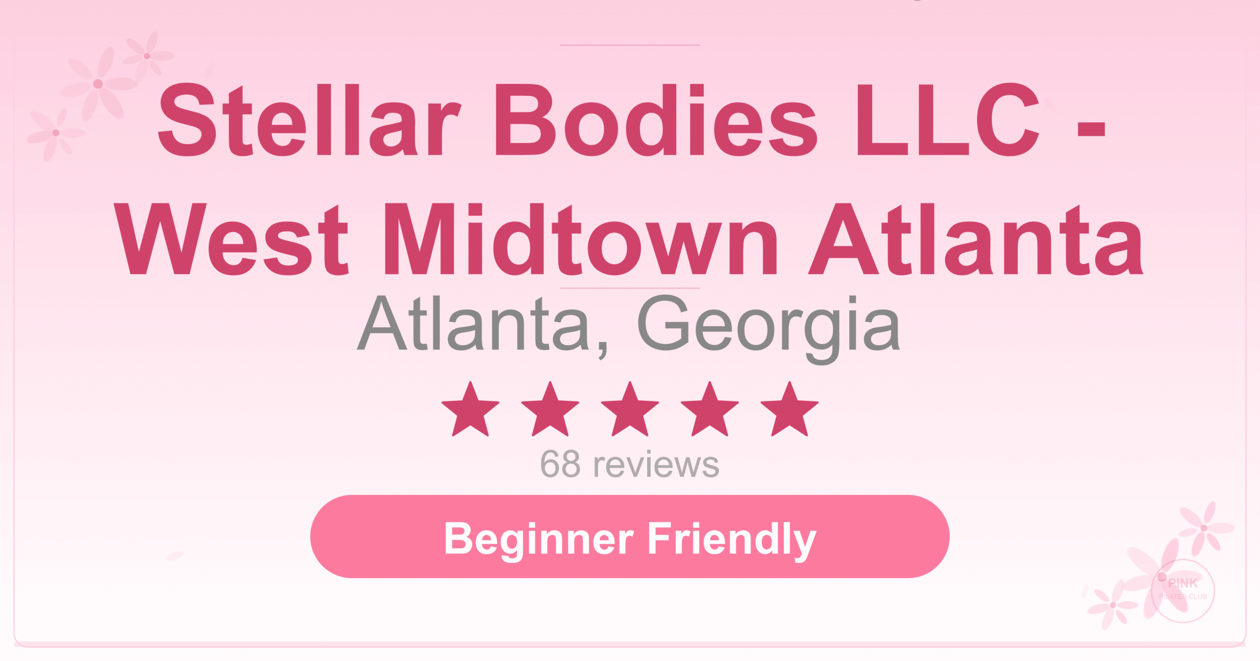 Stellar Bodies LLC – West Midtown Atlanta Pilates Studio