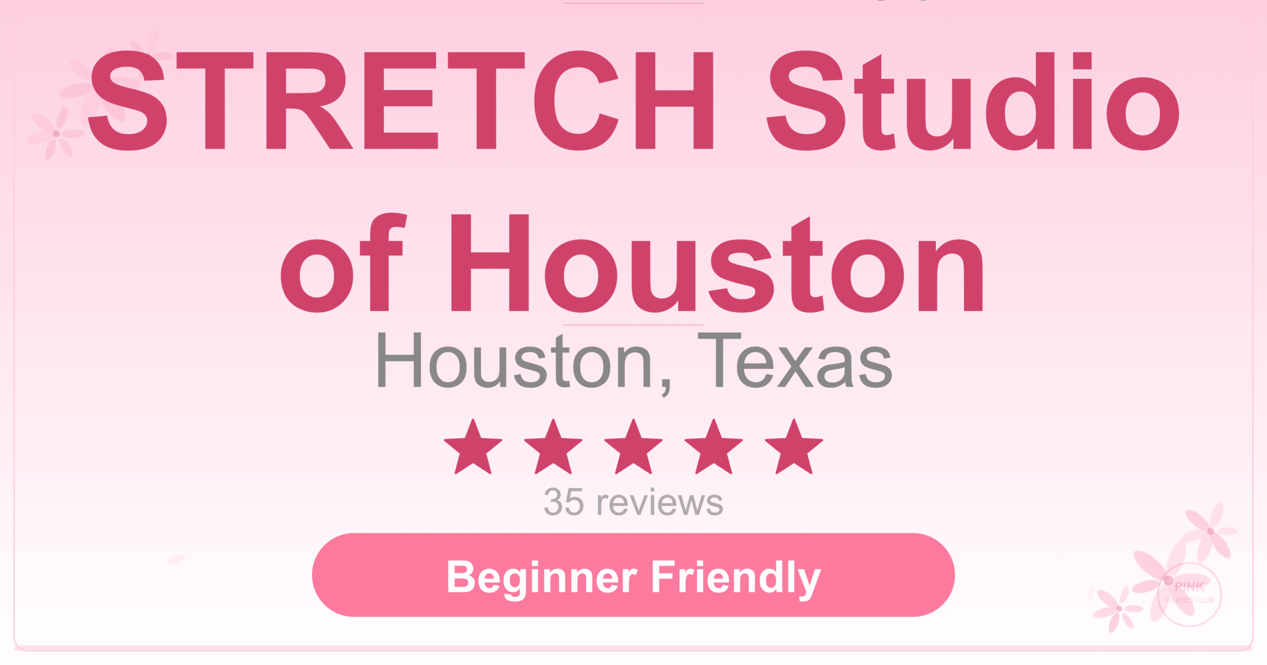 STRETCH Studio of Houston Pilates Studio