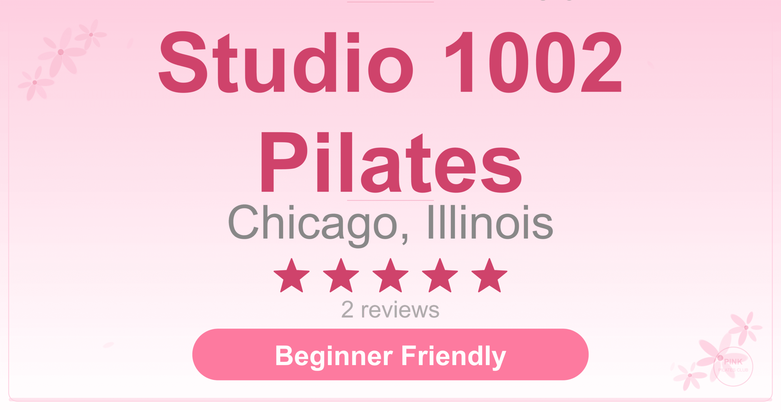 Studio 1002 Pilates Pilates Studio