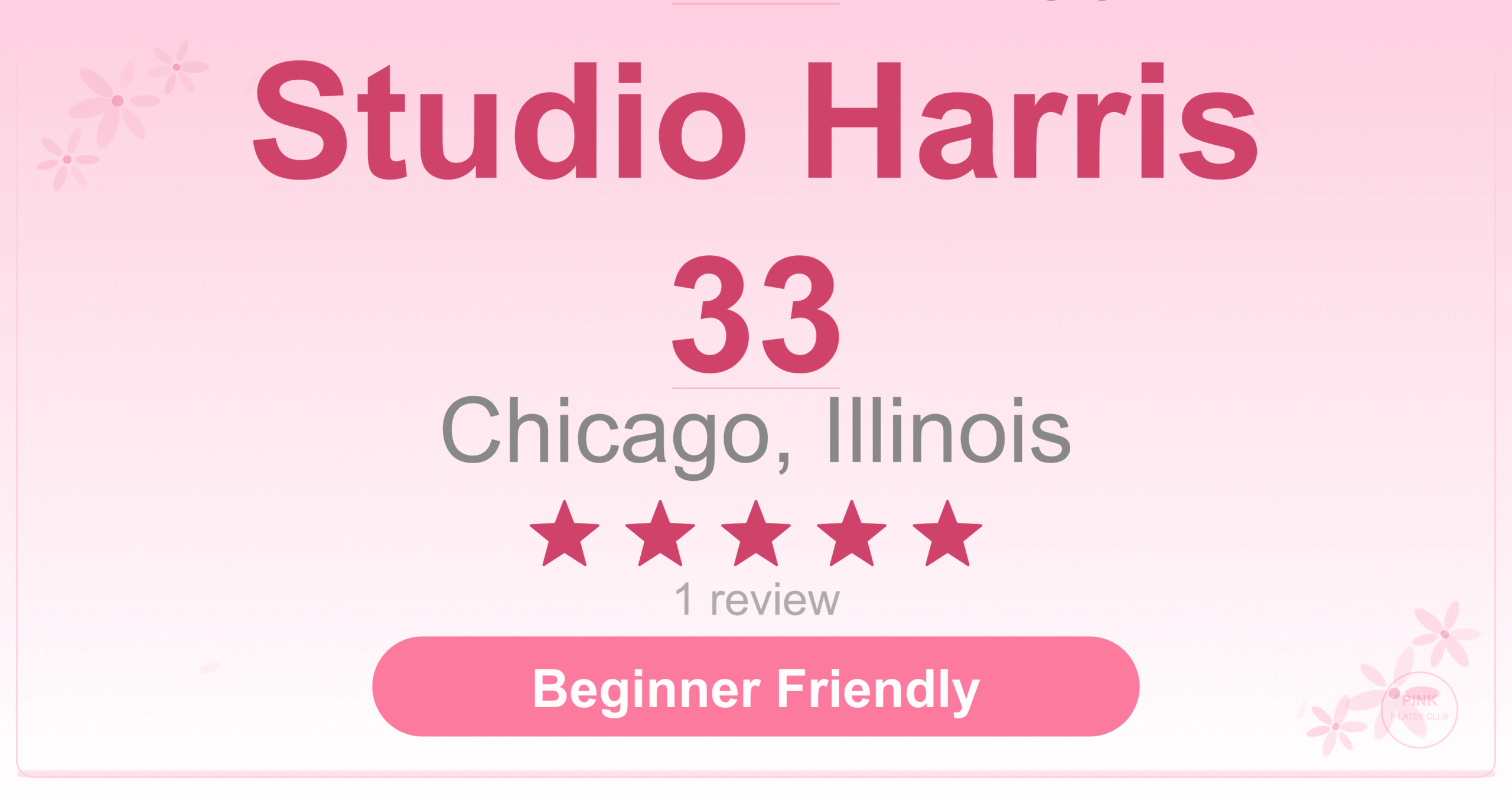 Studio Harris 33 Pilates Studio