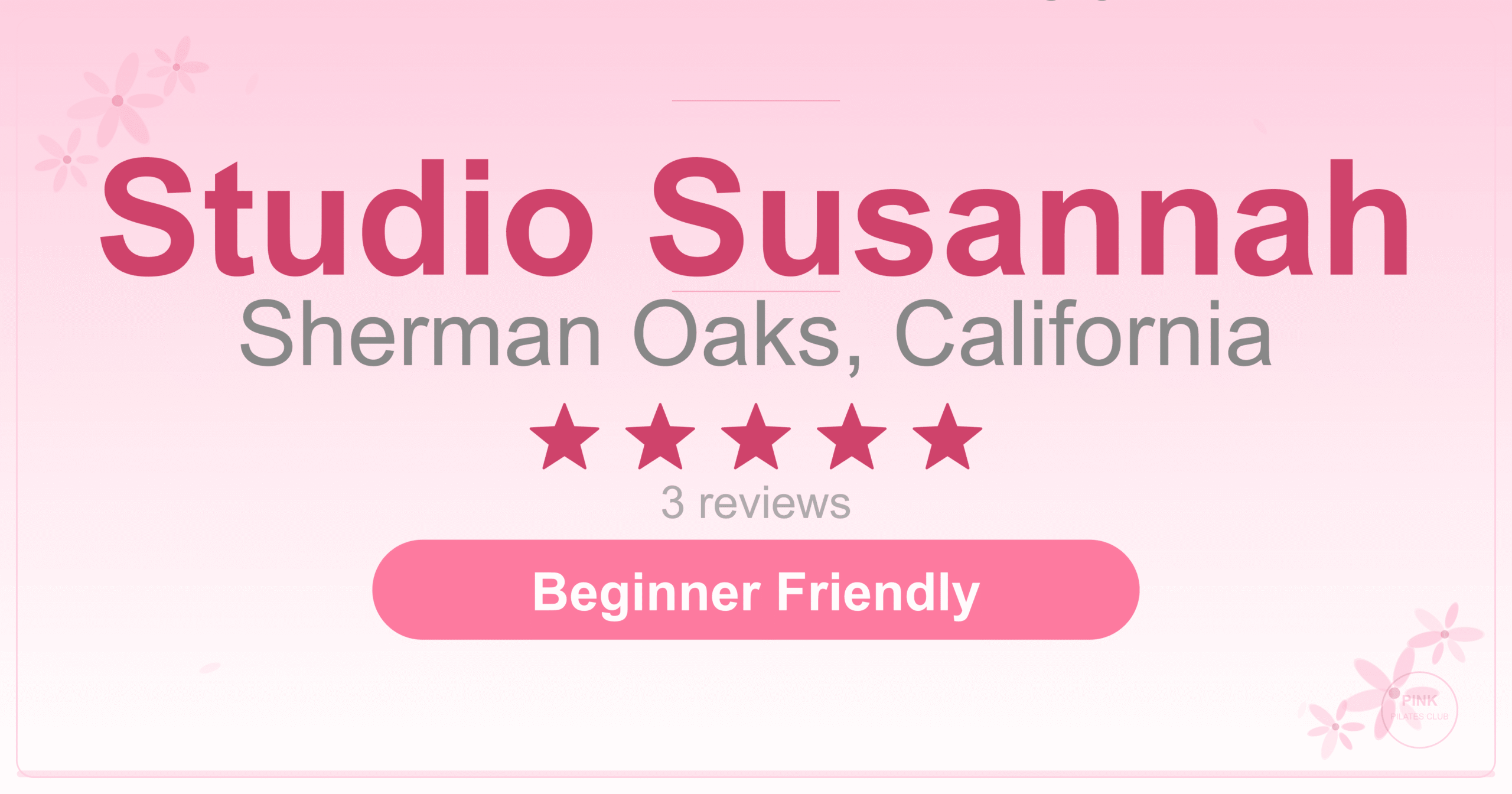 Studio Susannah Pilates Studio