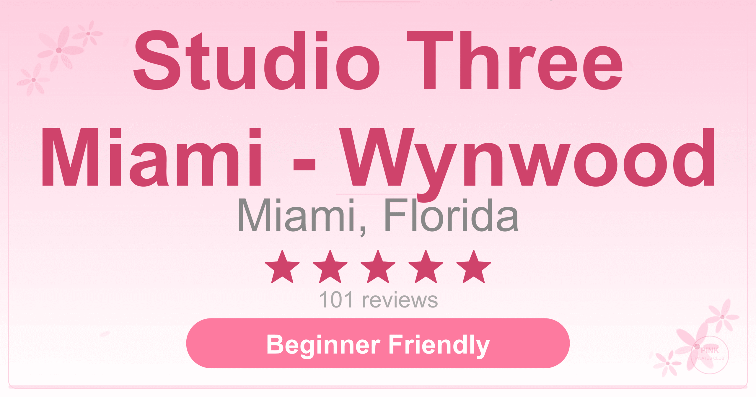 Studio Three Miami – Wynwood Pilates Studio