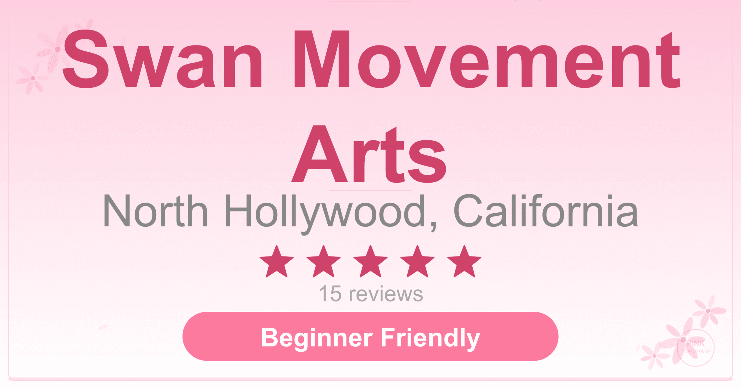 Swan Movement Arts Pilates Studio