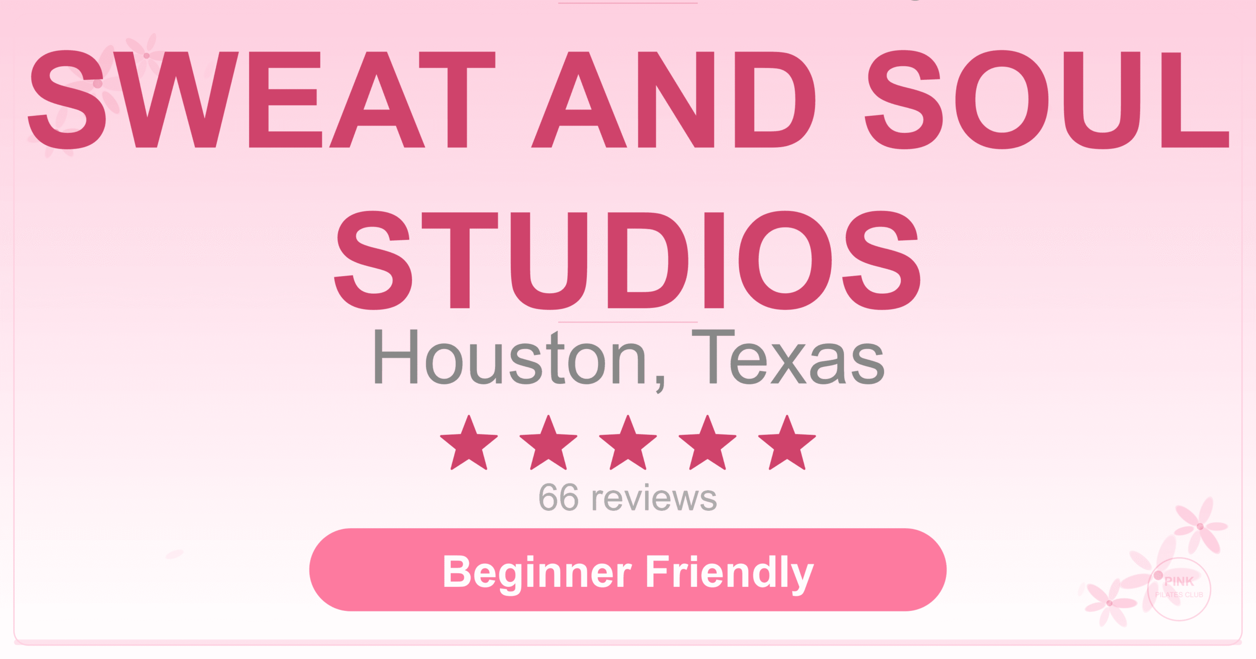 SWEAT AND SOUL STUDIOS Pilates Studio