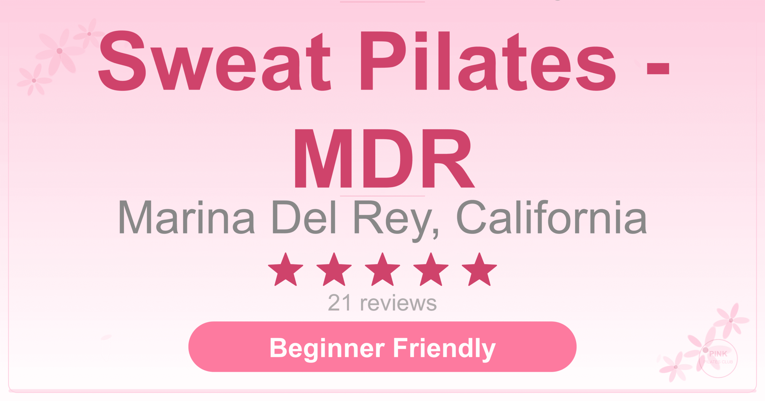 Sweat Pilates – MDR Pilates Studio
