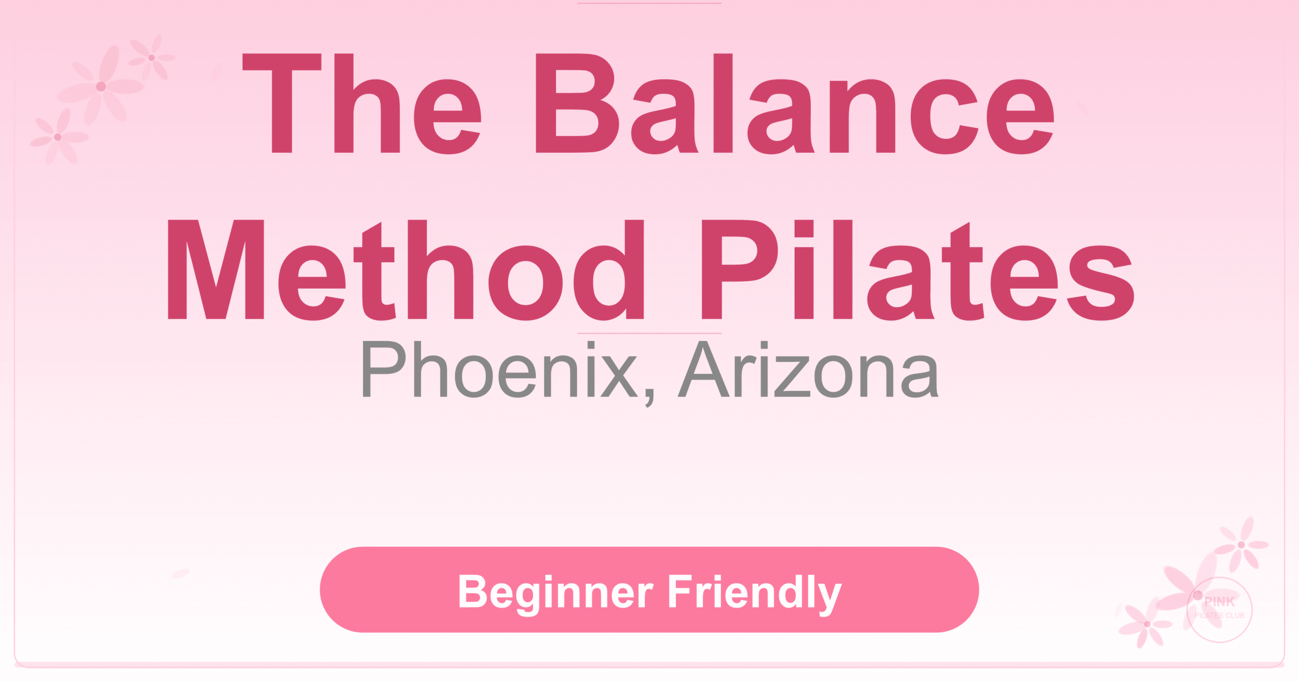 The Balance Method Pilates Pilates Studio