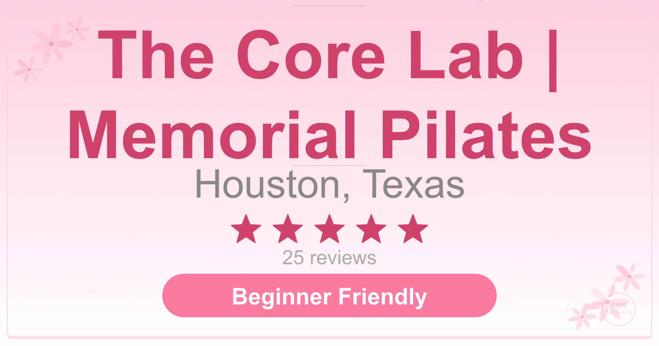 The Core Lab | Memorial Pilates Pilates Studio