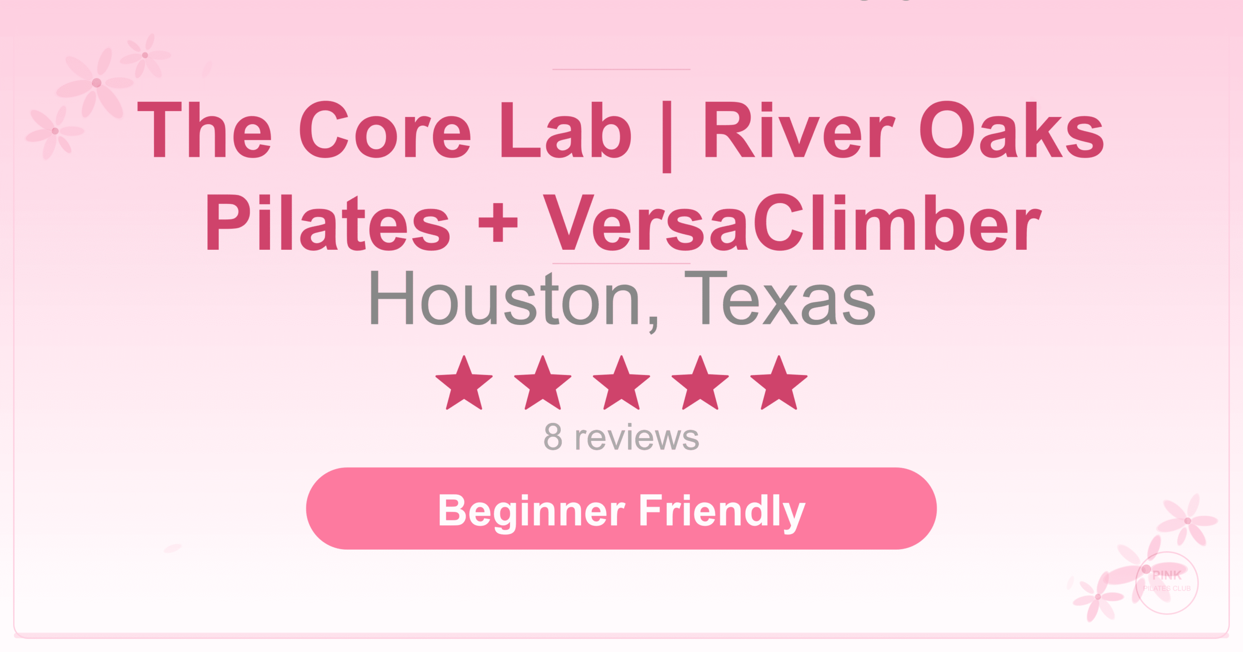 The Core Lab | River Oaks Pilates + VersaClimber Pilates Studio