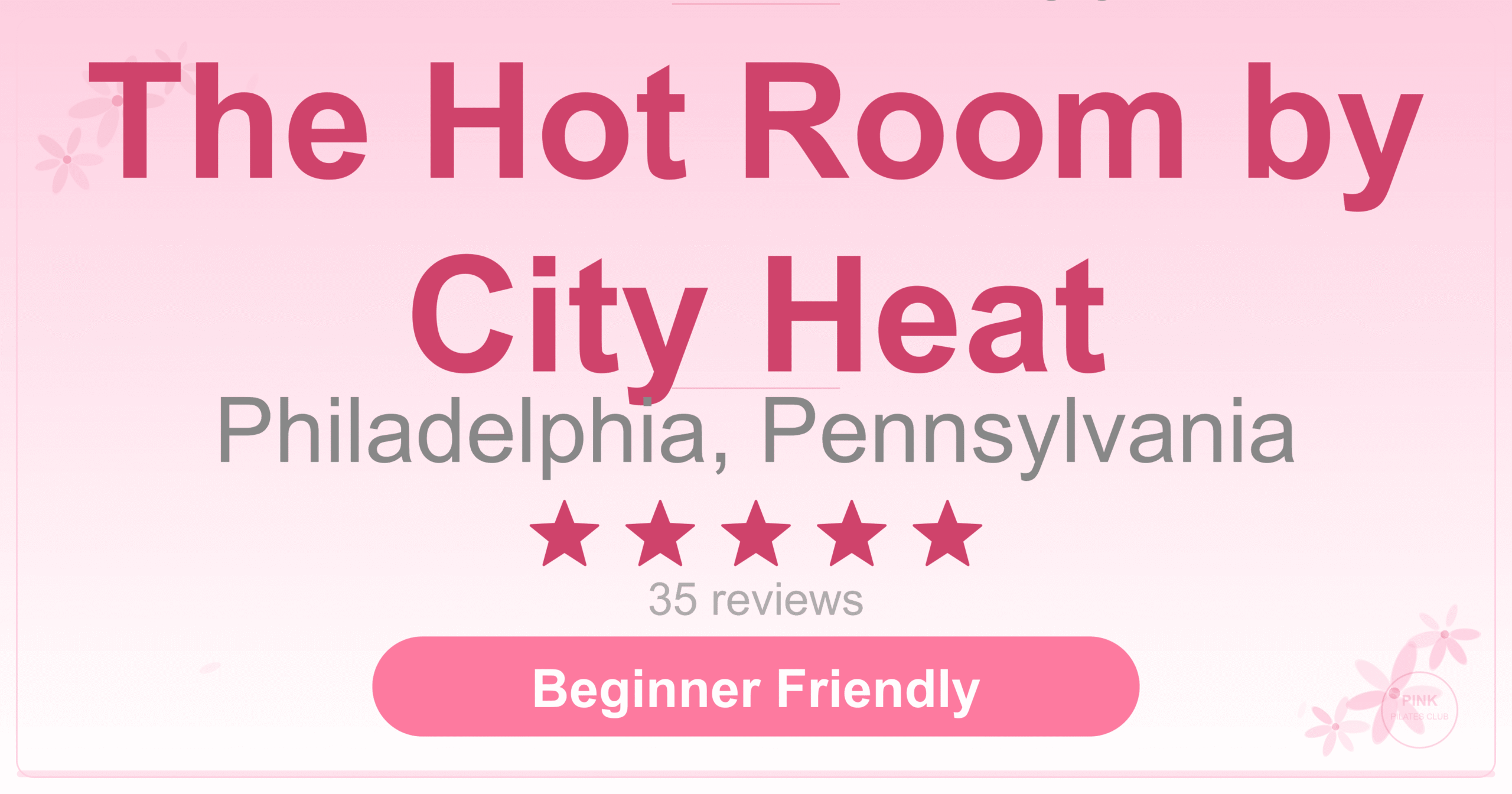 The Hot Room by City Heat Pilates Studio