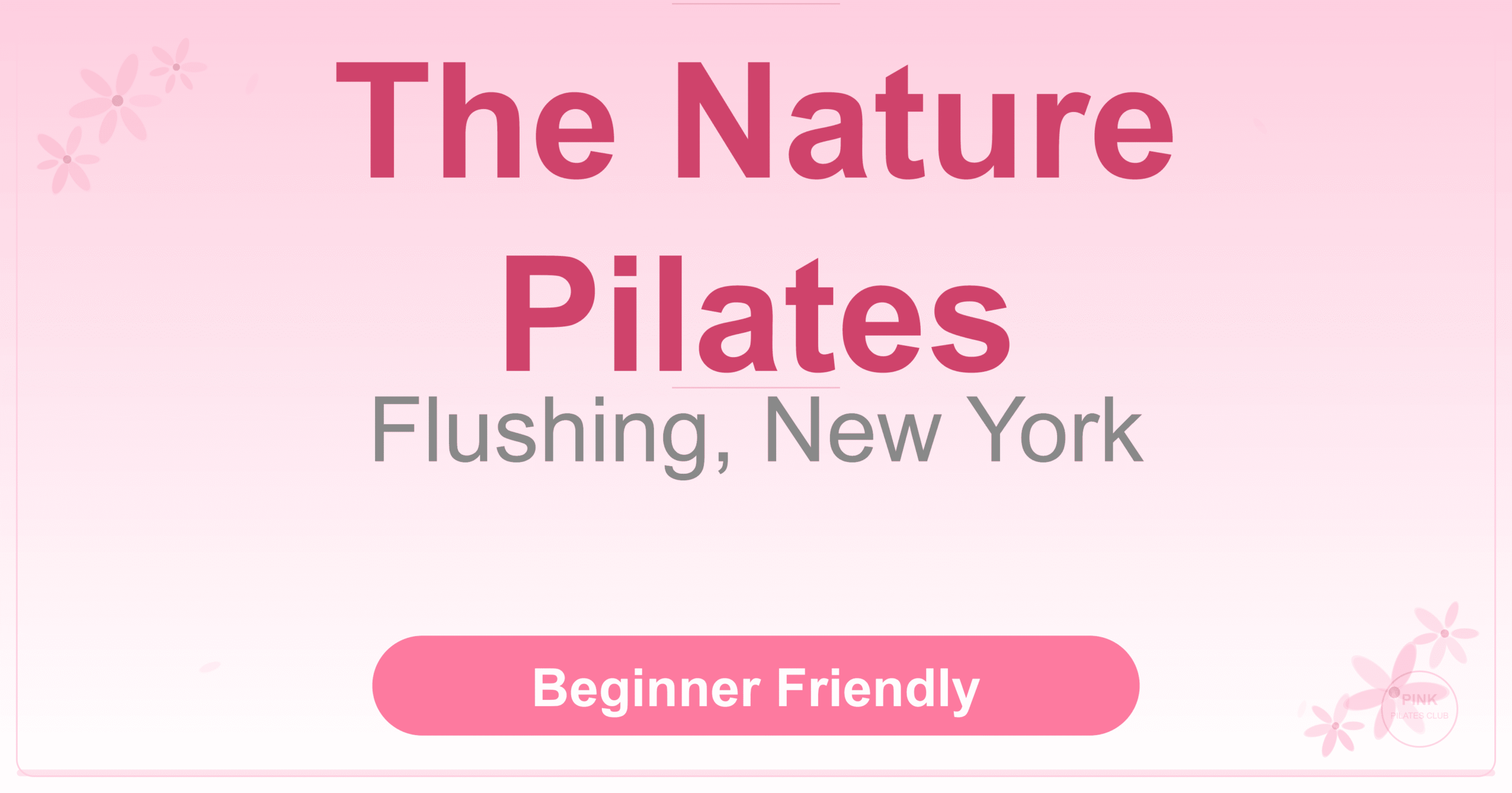 The Nature Pilates Pilates Studio