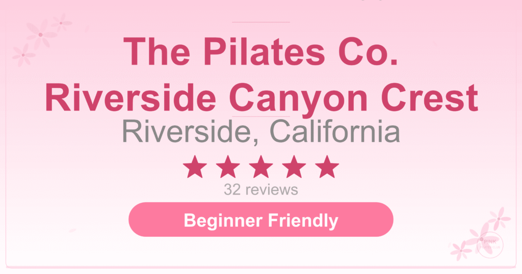 The Pilates Co. Riverside Canyon Crest Pilates Studio