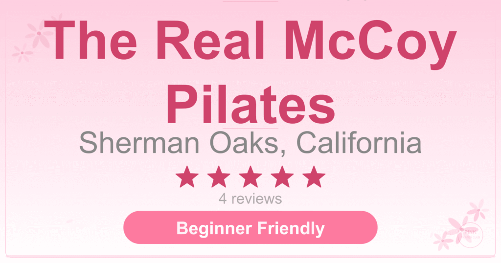 The Real McCoy Pilates Pilates Studio