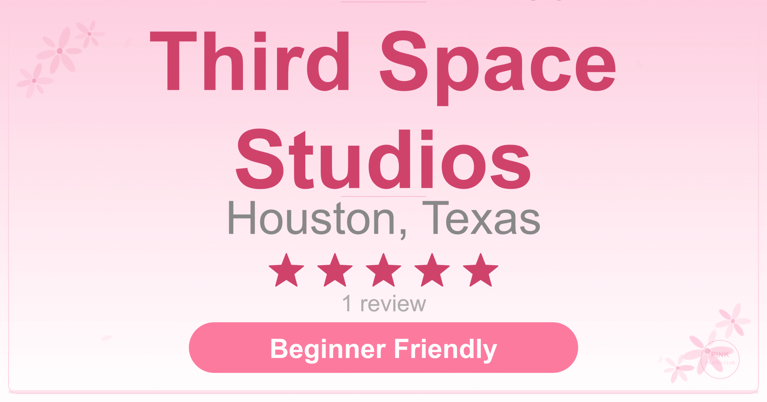 Third Space Studios Pilates Studio