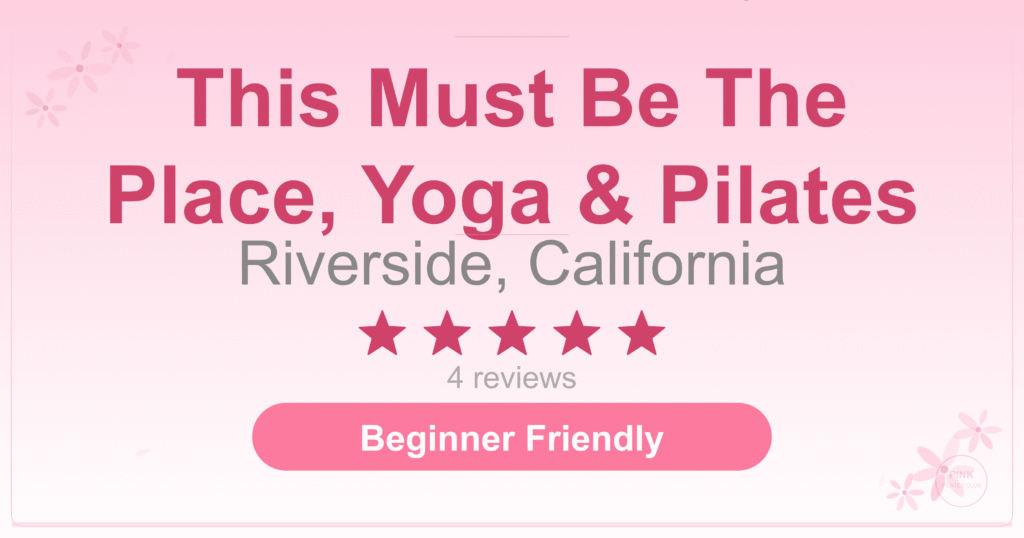 This Must Be The Place, Yoga & Pilates Pilates Studio
