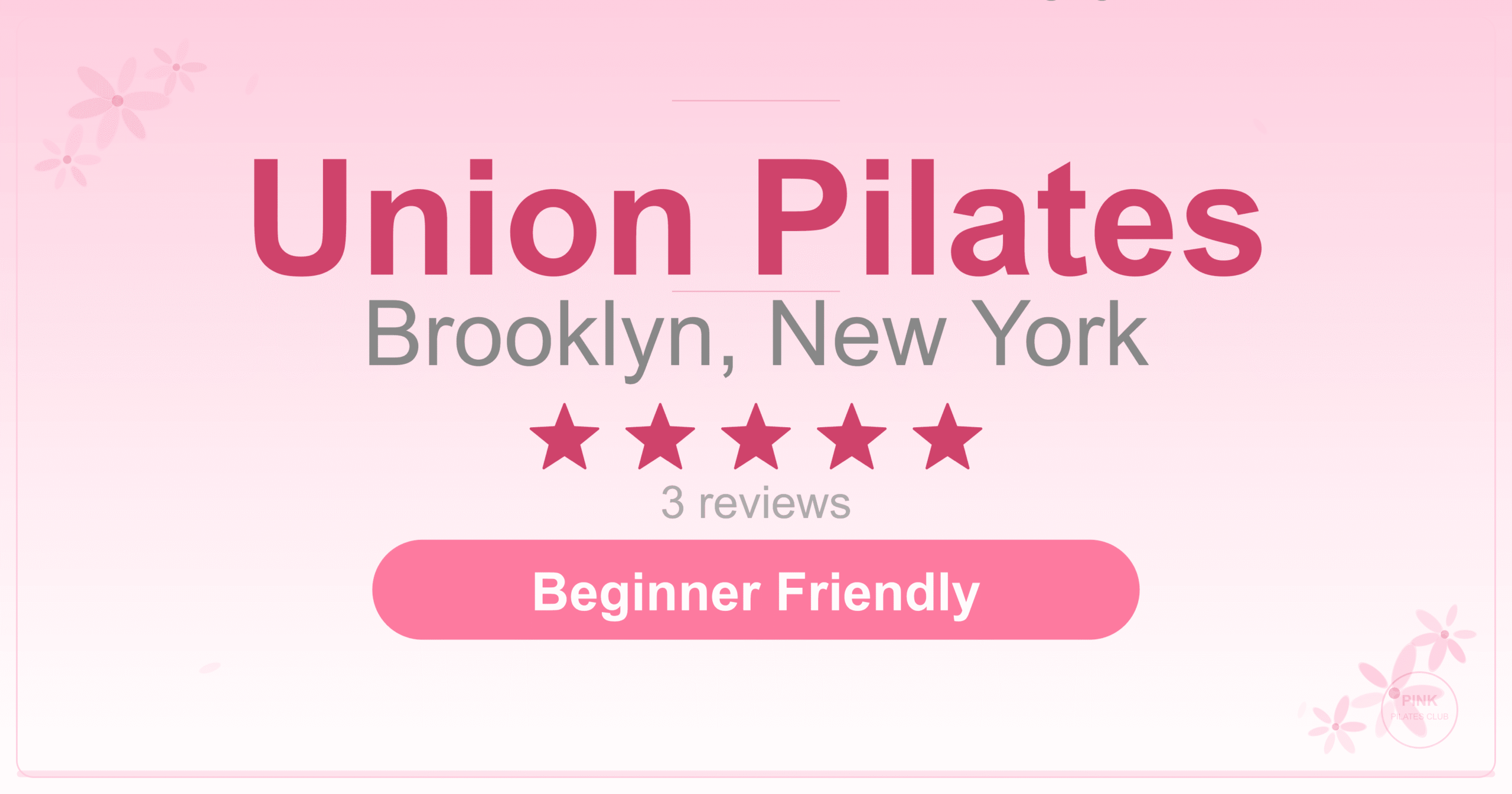 Union Pilates Pilates Studio