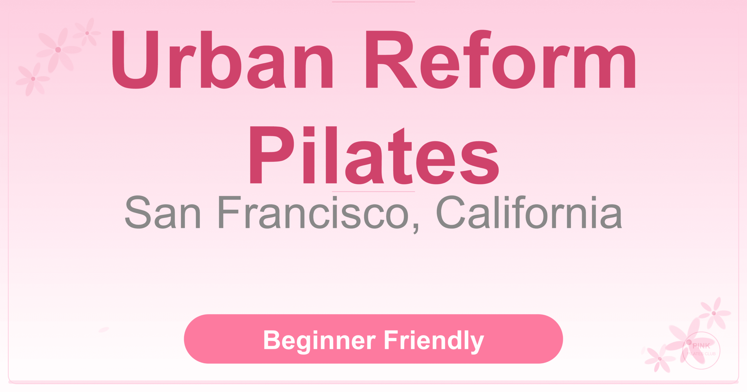 Urban Reform Pilates Pilates Studio