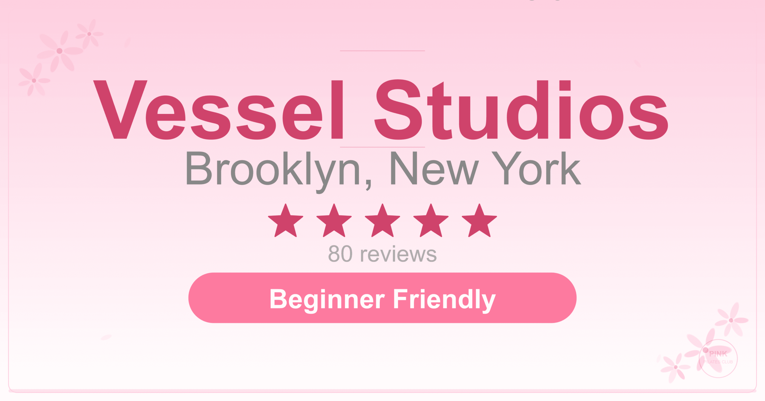 Vessel Studios Pilates Studio