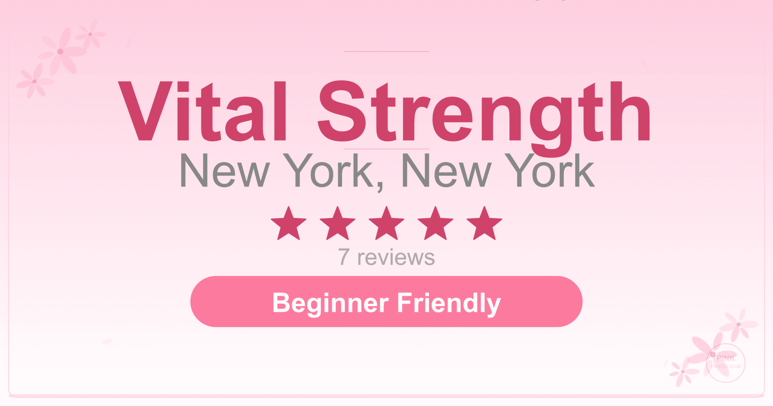 Vital Strength Pilates Studio