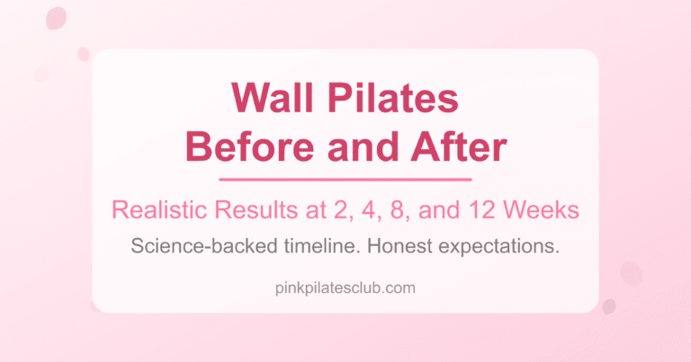 Wall Pilates Before and After: Realistic Results at 2, 4, 8, and 12 Weeks