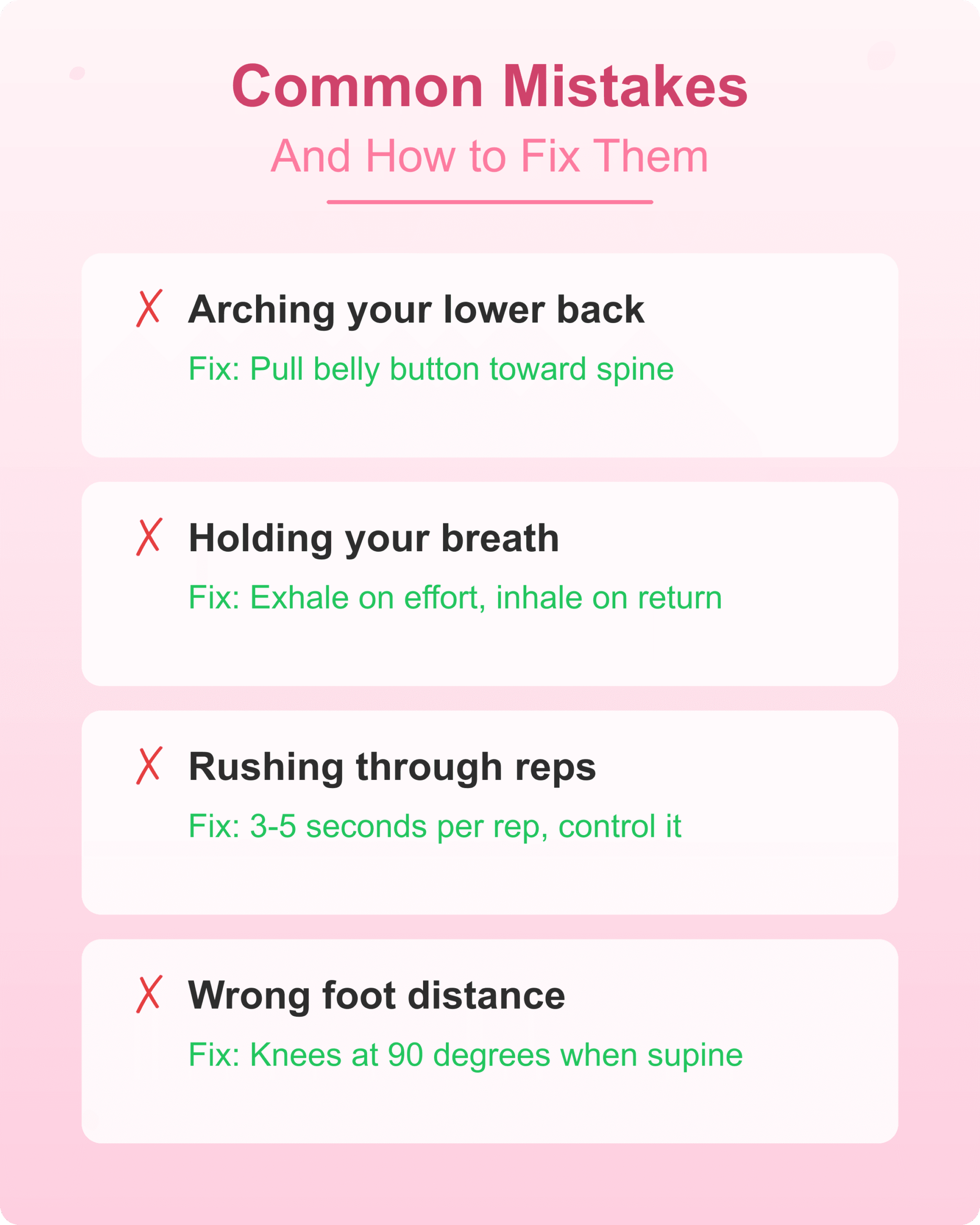 Wall Pilates Common Mistakes Common wall pilates mistakes beginners make and how to fix them