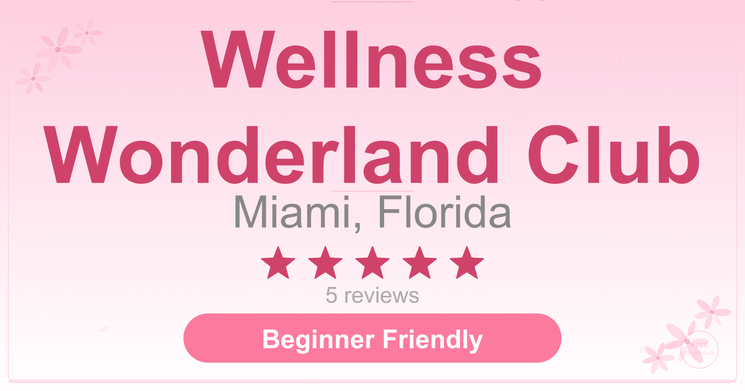 Wellness Wonderland Club Pilates Studio