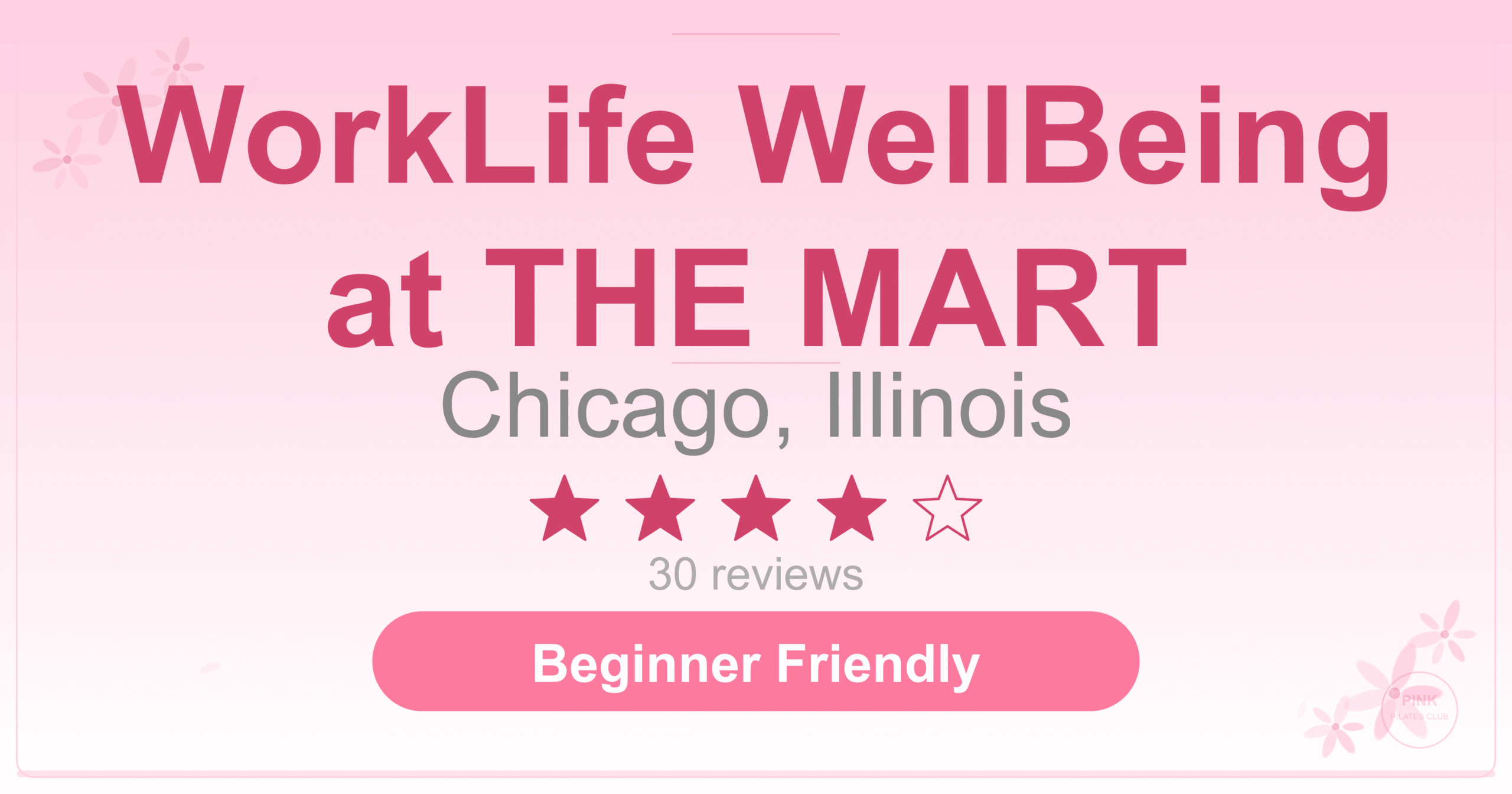 WorkLife WellBeing at THE MART Pilates Studio