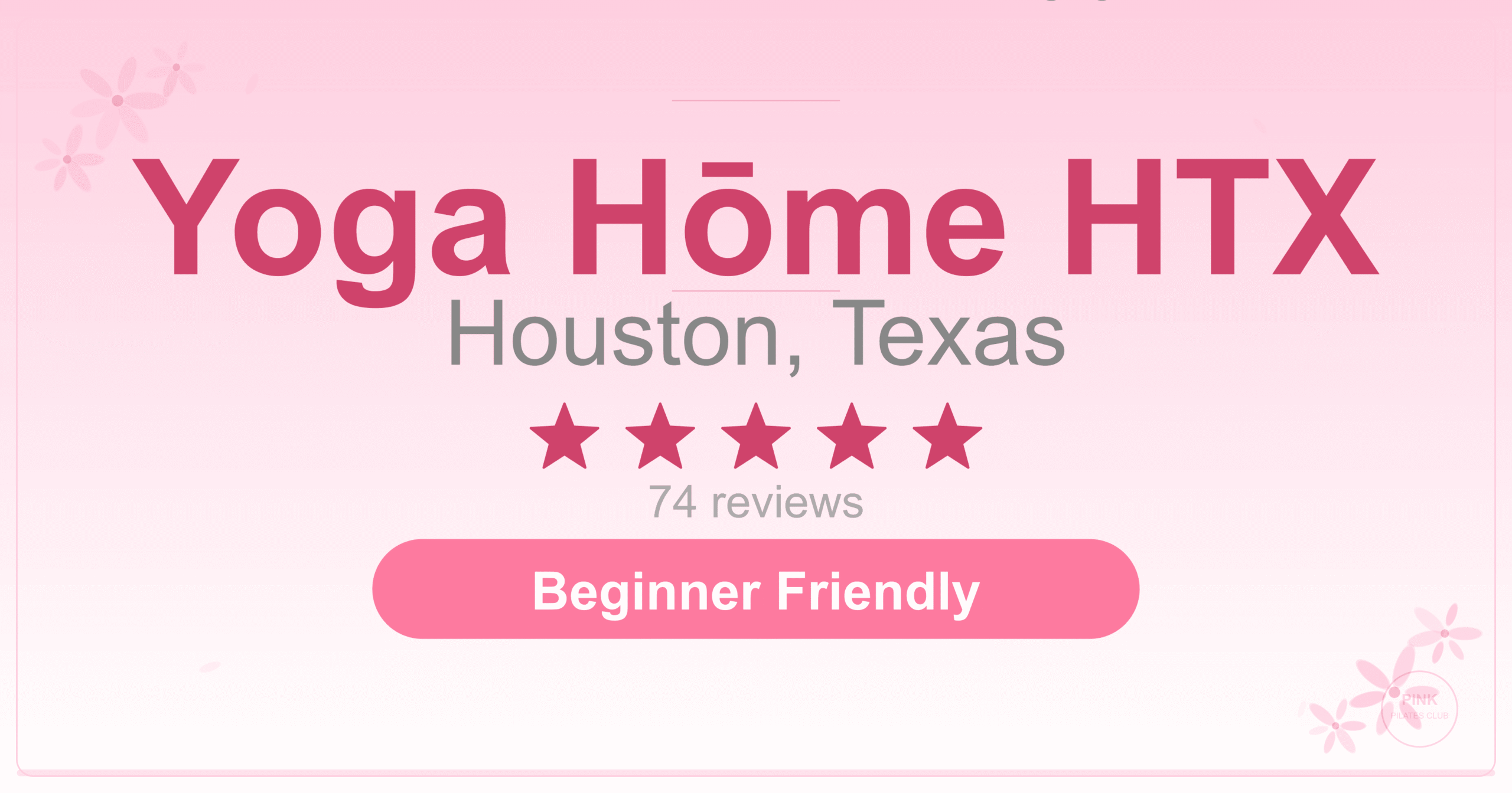 Yoga Hōme HTX Pilates Studio