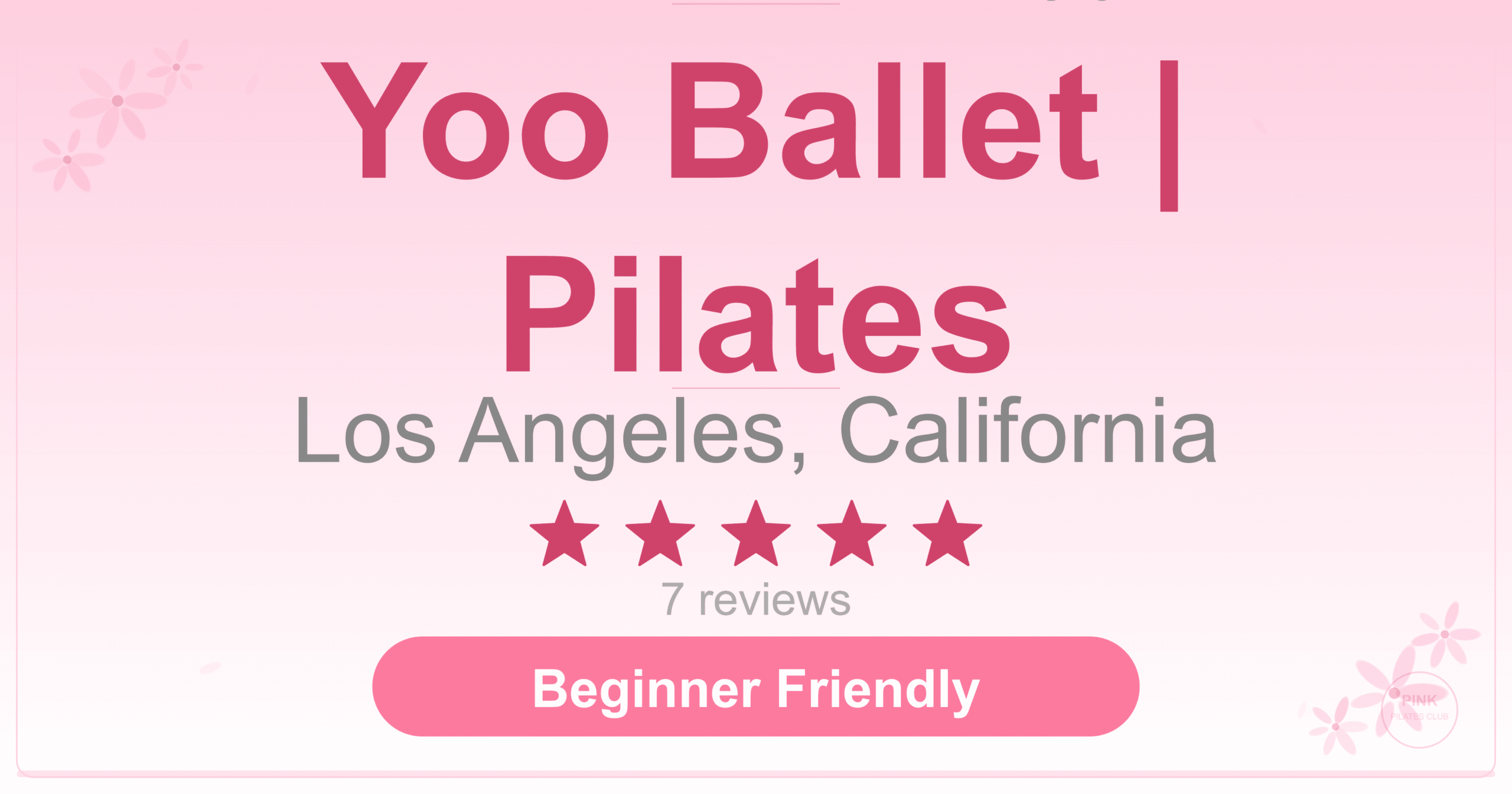Yoo Ballet | Pilates Pilates Studio