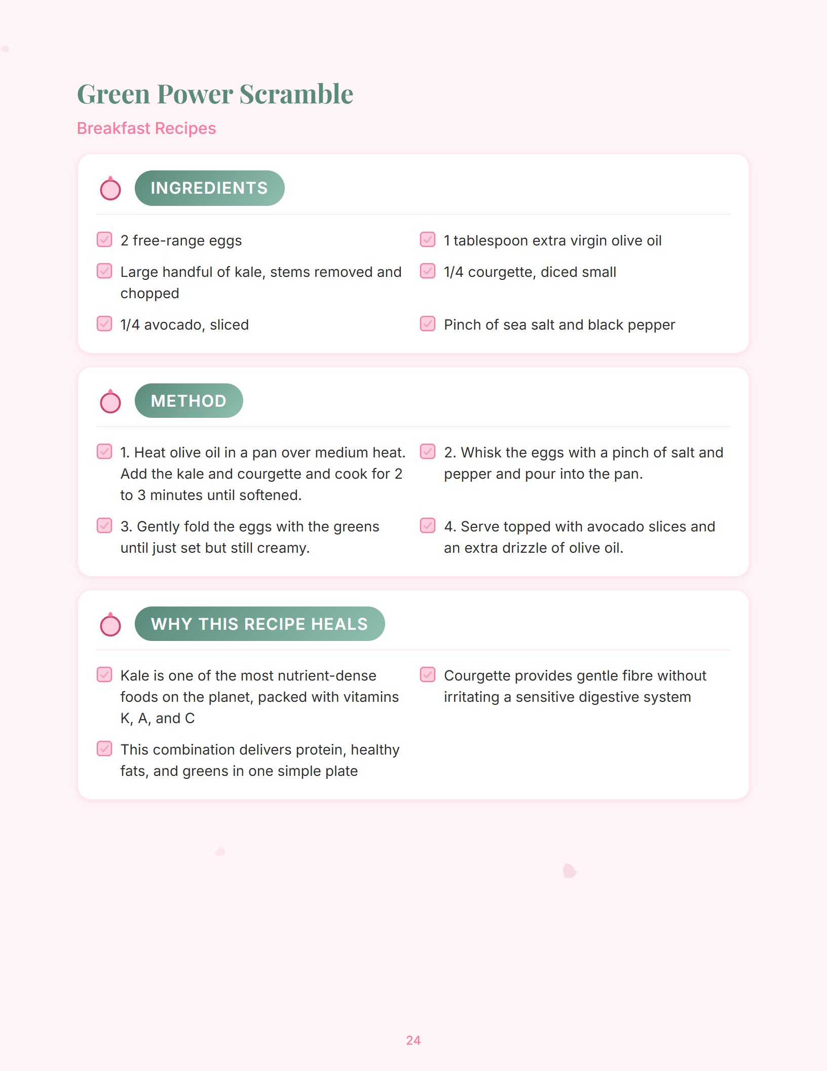 14-day meal plan sample day from the Anti-Inflammatory Reset