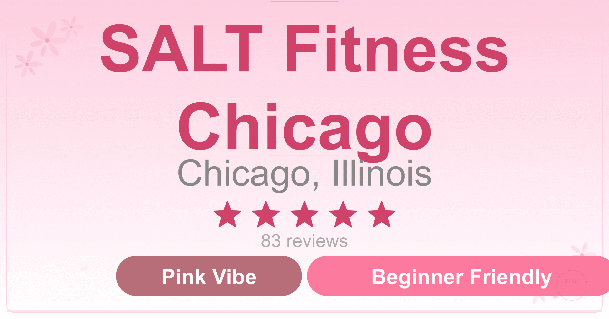 SALT Fitness Chicago in Bucktown: The Complete Pilates Princess Review