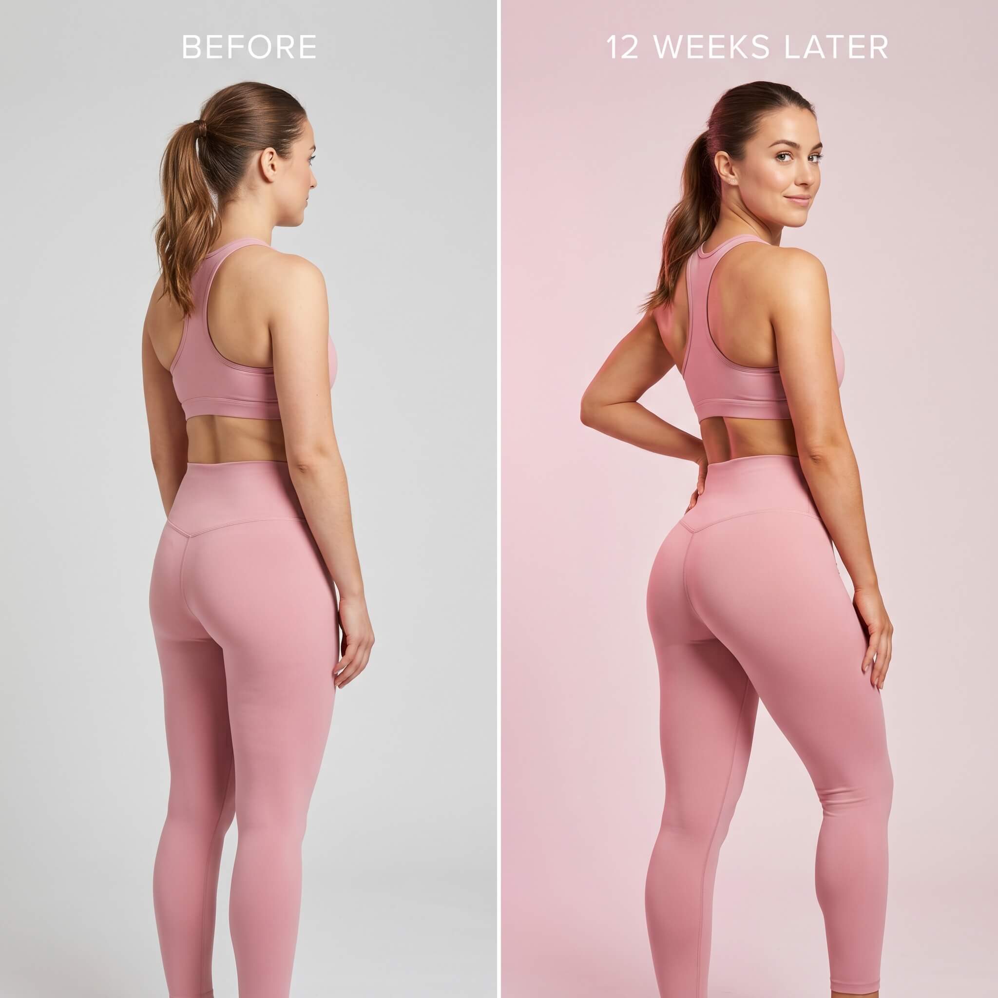 Glutes & Hips Growth Blueprint Pilates program cover, Pink Pilates Club